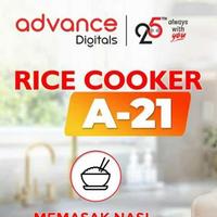 Gambar Advance A21 Rice Cooker Mini 1.8 Liter Penanak Nasi Serbaguna 3 in 1 Garansi Resmi 1 Tahun dari Advance DIgitals Store Kota Administrasi Jakarta Utara 2 Tokopedia