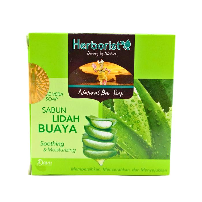 Gambar Herborist Natural Sabun Batang Aloe Vera 80 gr dari Daun The Gift Shop Kab. Badung Tokopedia