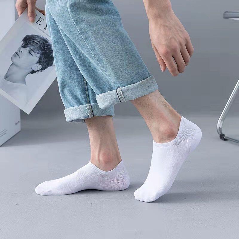 Product Introduction of Socks For Men, Anti Odor And Sweat Absorbing, Summer Disposable Socks Wholesale For Men And Women, Black, White, Gray, Solid Color, Low Top Boat Socks 6