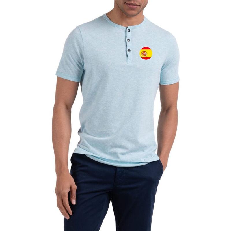 BAJU KANCING SABLON LENGAN PENDEK/KAOS BOLA LOGO SPANYOL/BAJU PIALA DUNIA/TERLARIS/BAYAR DI TEMPAT 6