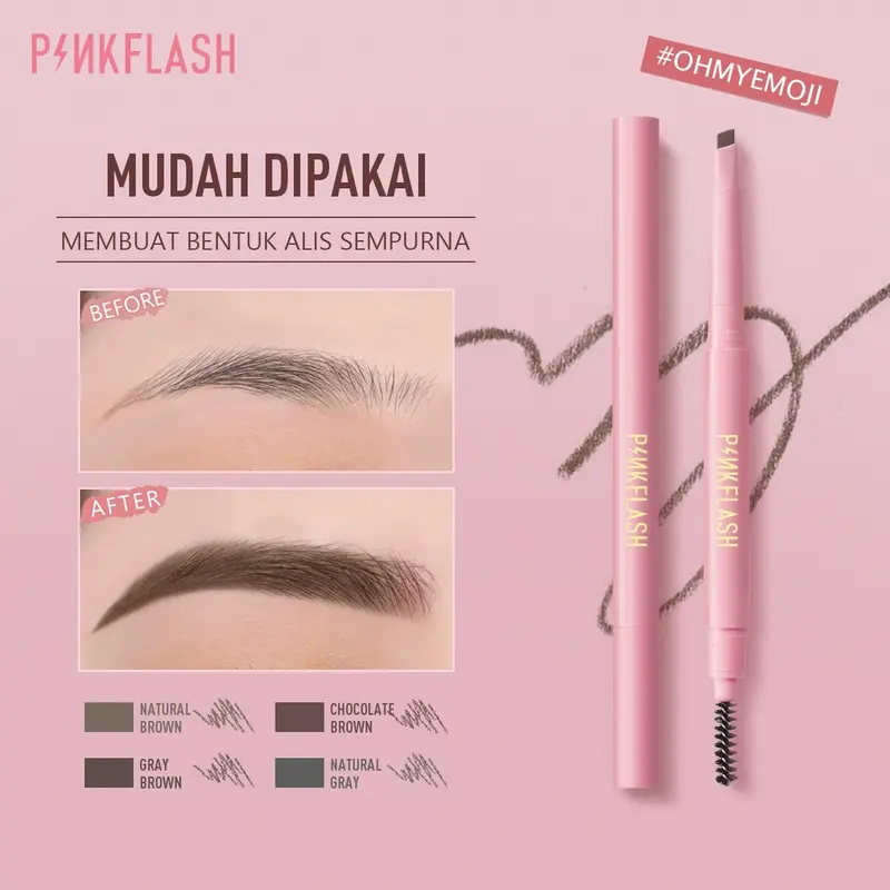 PINKFLASH Waterproof Auto Eyebrow Pencil | PF-E09 3