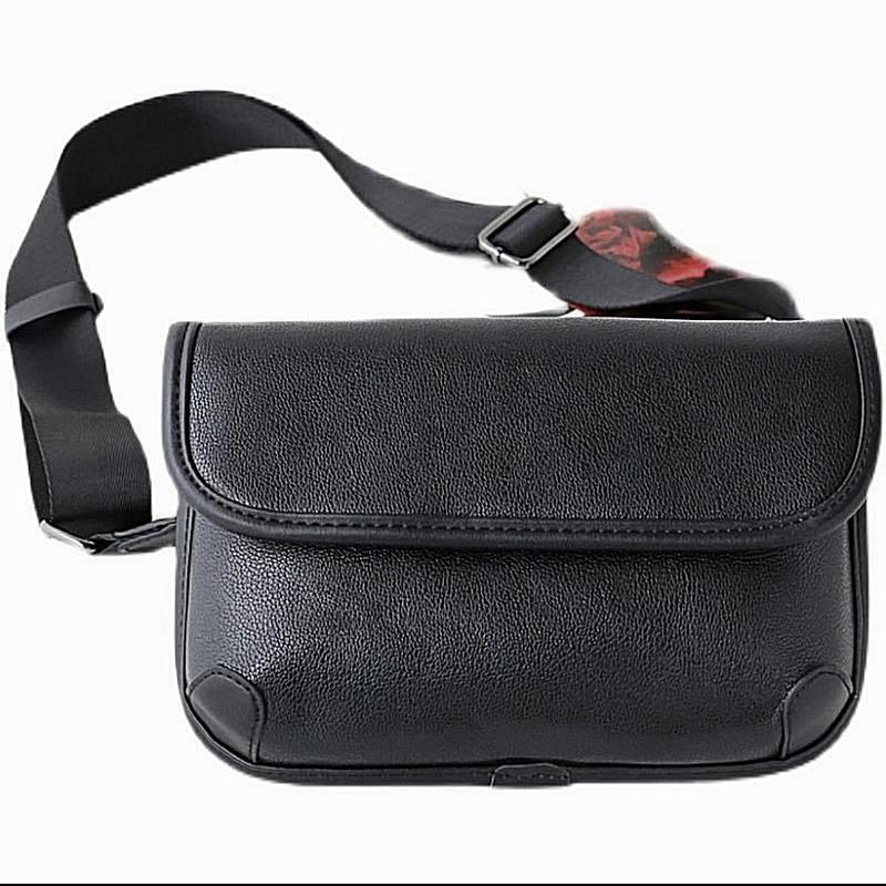 Túi đeo chéo Unisex da mềm cao cấp giữ phom xu hướng trẻ trung (NU1) Đeo Vai Bag Đồng 3