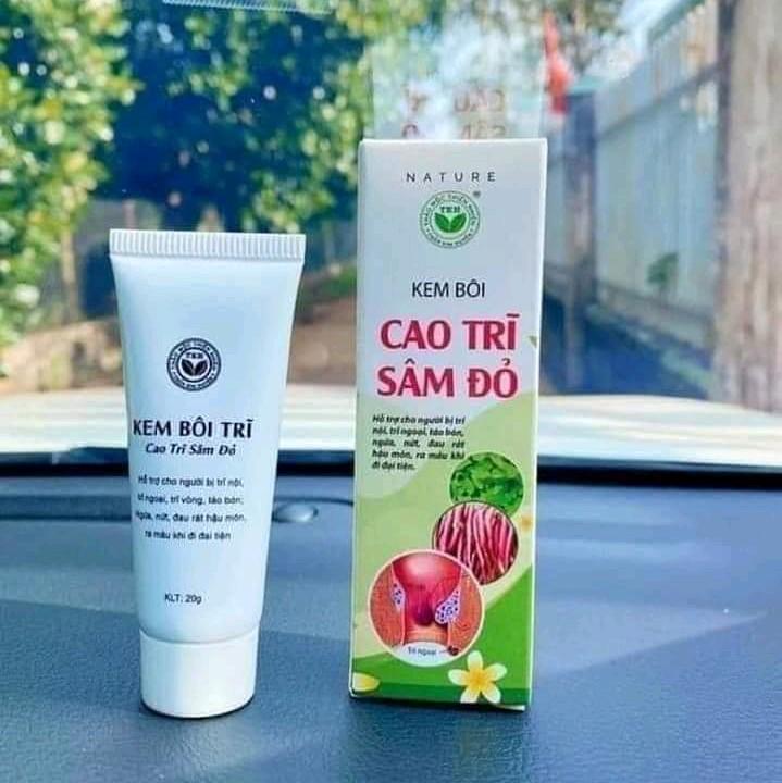 Kem Bôi TRĨ Cao Sâm đỏ 2