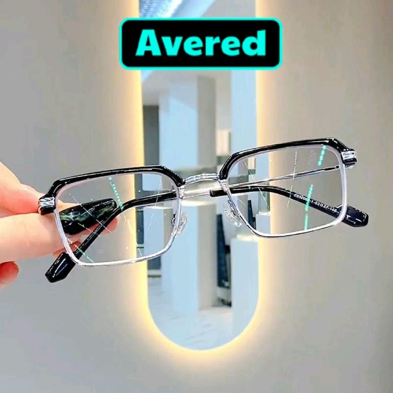 Gọng kính nam cao cấp Hàn Quốc đẹp mắt kính nam thời trang cận gọng kim loại Vuông chống tia UV và ánh sáng xanh-Goodboy Titan Kính Mắt