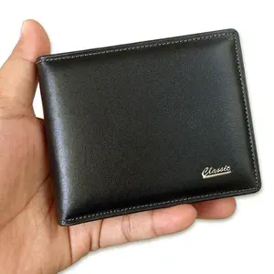 [JURAGAN TAS] CLASSIC DOMPET PRIA  Kartu DOMPET KULIT SINTETIS F07 DOMPET PENDEK DOMPET LIPAT DOMPET POLOS DOMPET MURAH + BOX