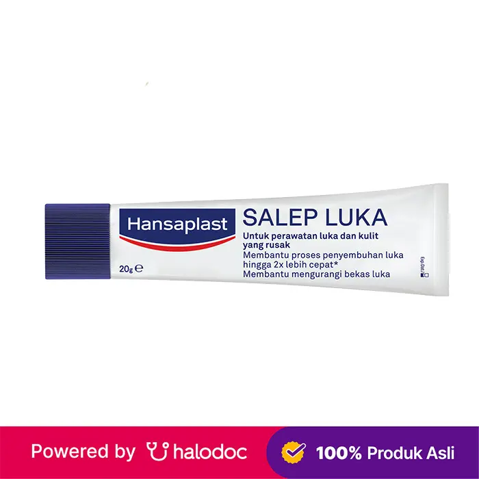 Hansaplast Salep Luka 20 g - Antiseptik - Halodoc 0