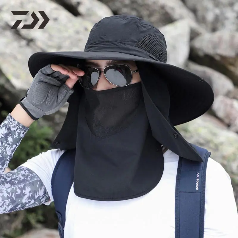 Topi Mancing Jepang Anti Panas UV Waterproof Fishing Hat