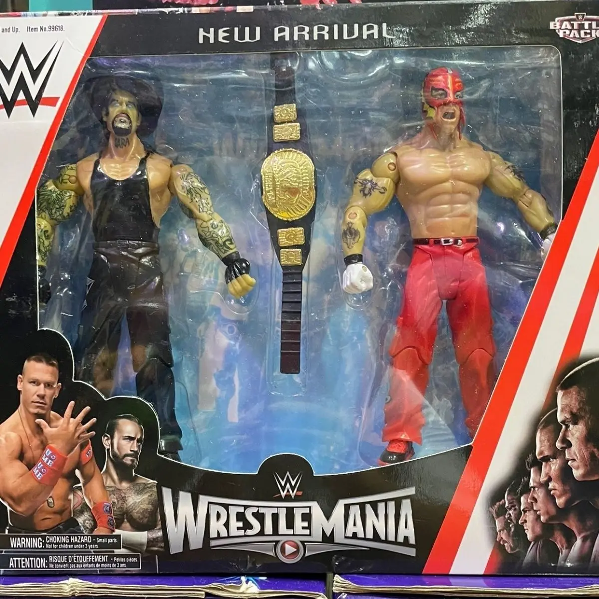 Tokoh Aksi, WWE Wrestler Serena Mourner, Batista Rael Wang Dachui, Perhiasan Kit Garaj Anak Patung