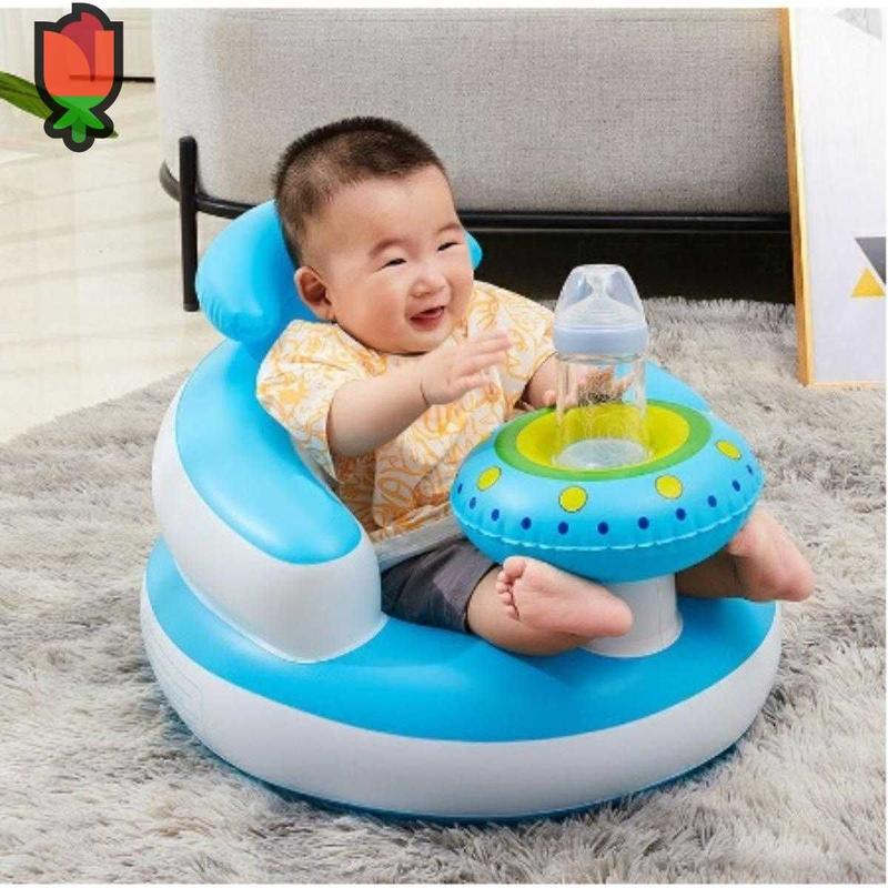 Product Introduction of Inflatable Baby Sofa for Sitting and Learning - Ideal MPASI and Eating Chairbrae 1