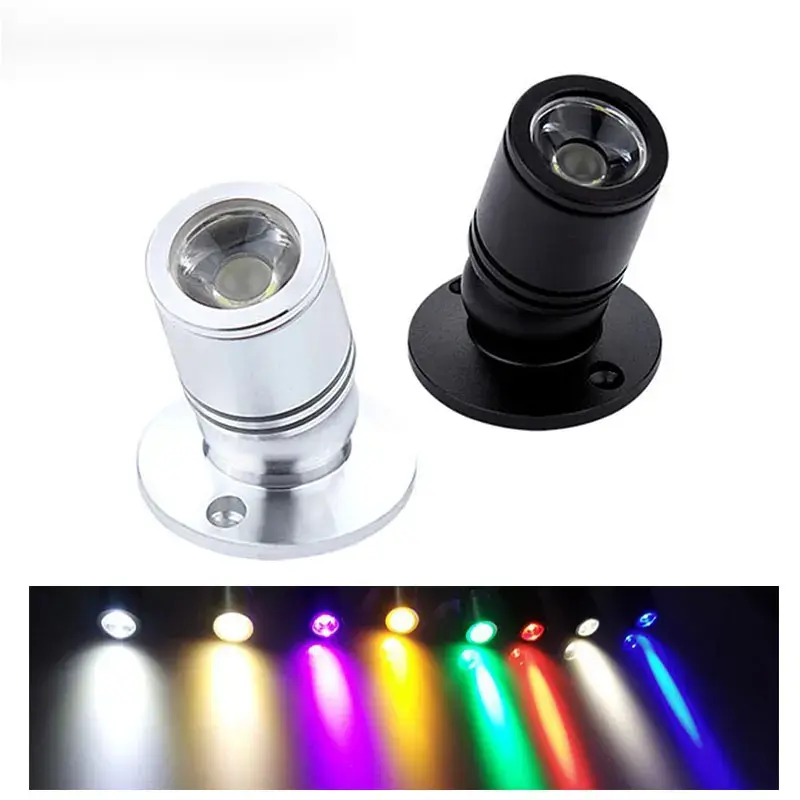 Led Recessed Cabinet Mini Spot Light 3W 110V 220v RGB Downlight Jewelry Show Include Led Driver 4000K Ceiling Light Lamp