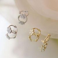 Gambar Diamcity Anting Bunga Lima Kelopak Sederhana Gaya Korea Kecil Dan Indah Anting Lingkaran Kecil Peri Super Serbaguna - perak, 8mm dari Diamcity Official Store Kab. Gresik 2 Tokopedia