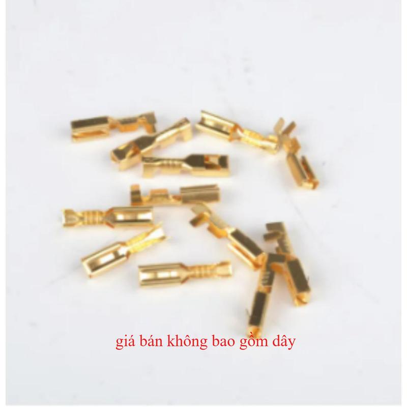 Combo 10 Jack kết nối dây điện 2P loại 2.8mm dành cho ô tô xe máy cao cấp 2