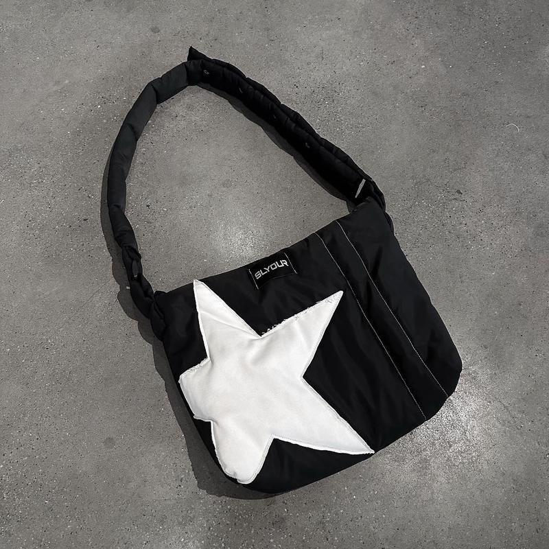 phao Túi đeo chéo unisex STAR v1 - SLYOUR Bag , chất liệu dù trần bông, túi đeo chéo & túi đeo vai chống thấm chéo nam nữ saigon tote (SV1) Nhiều Ngăn