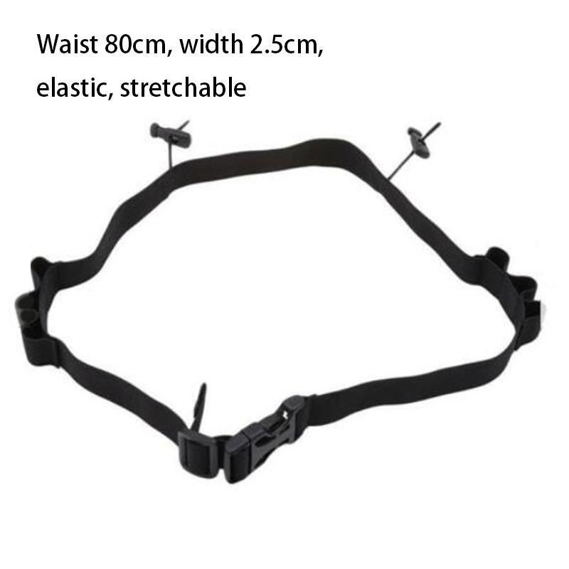 Product Introduction of Men Women Sport Waistband Marathon Running Competition Number Cloth Belt Adjustable Sash <ADH1016> 11