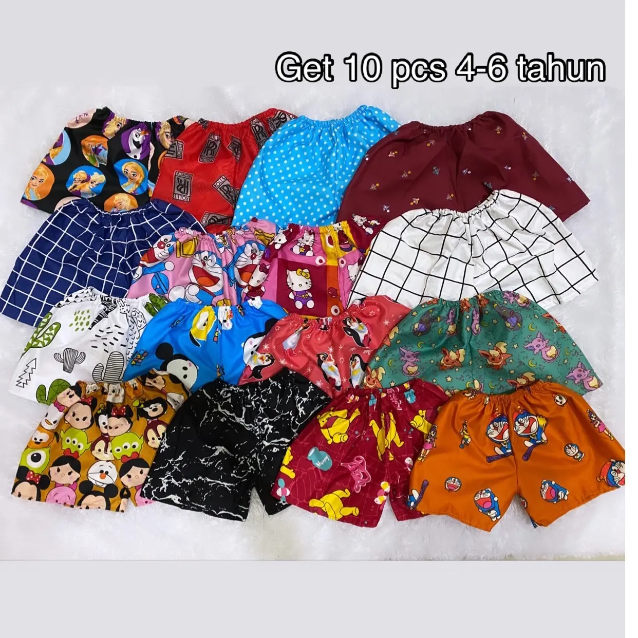 Celana Pendek Celana Kolor anak 4 - 6 Tahun Fashion