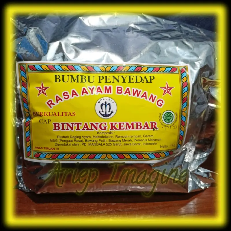 1kg Bumbu Rasa Ayam Bawang cap Bintang Kembar 0