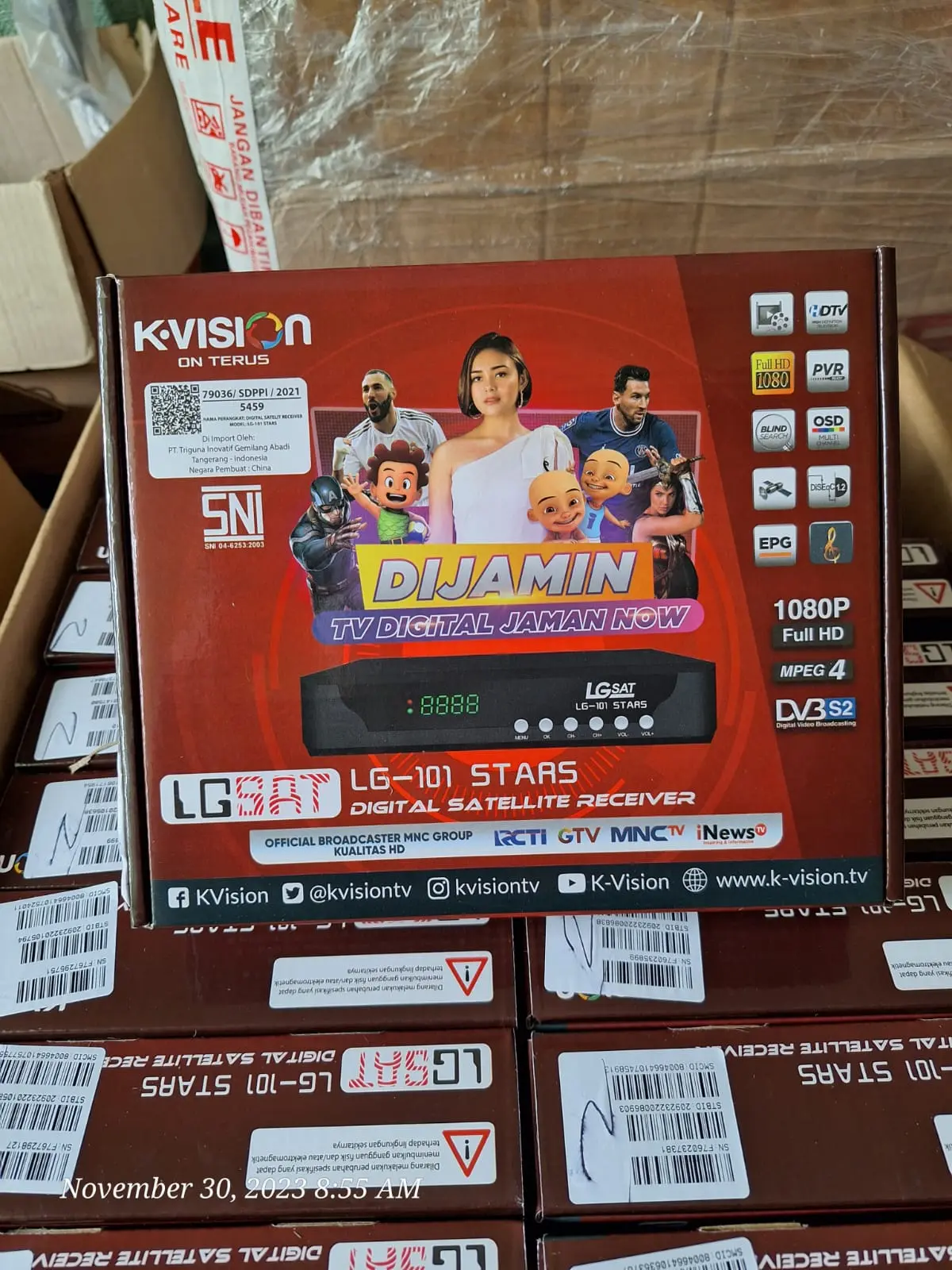Decoder K-VISION GOL LGsat Stars