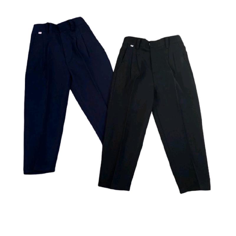 (CÓ SIZE BÉO) Quần tây lưng thun dành cho học sinh cấp một, cấp hai Menswear Nam