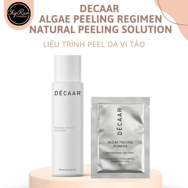  DECAAR ALGA  & Natural Peeling: LIỆU TRÌNH PEEL DA VI TẢO 