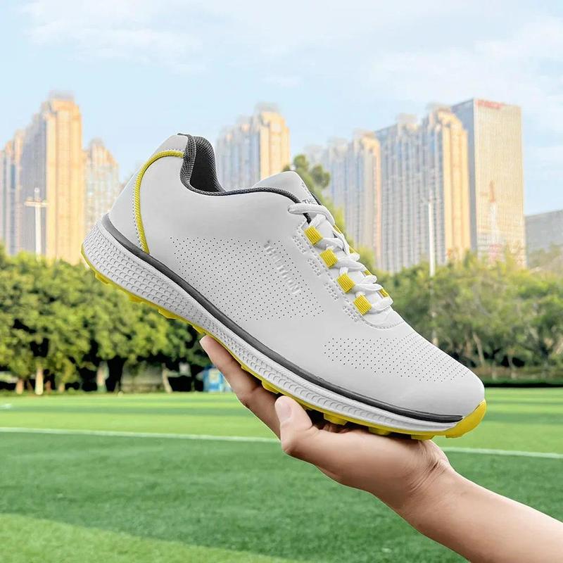 Product Introduction of Waterproof Golf Shoes Men Golf Sneakers Joggging Walking Footwears Male golf Gym Shoes 6