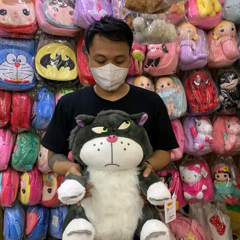 Boneka Kucing XiXi cat 45cm Kucing Viral Kucing Luciver lucifer kado hadiah anak kekasih 3