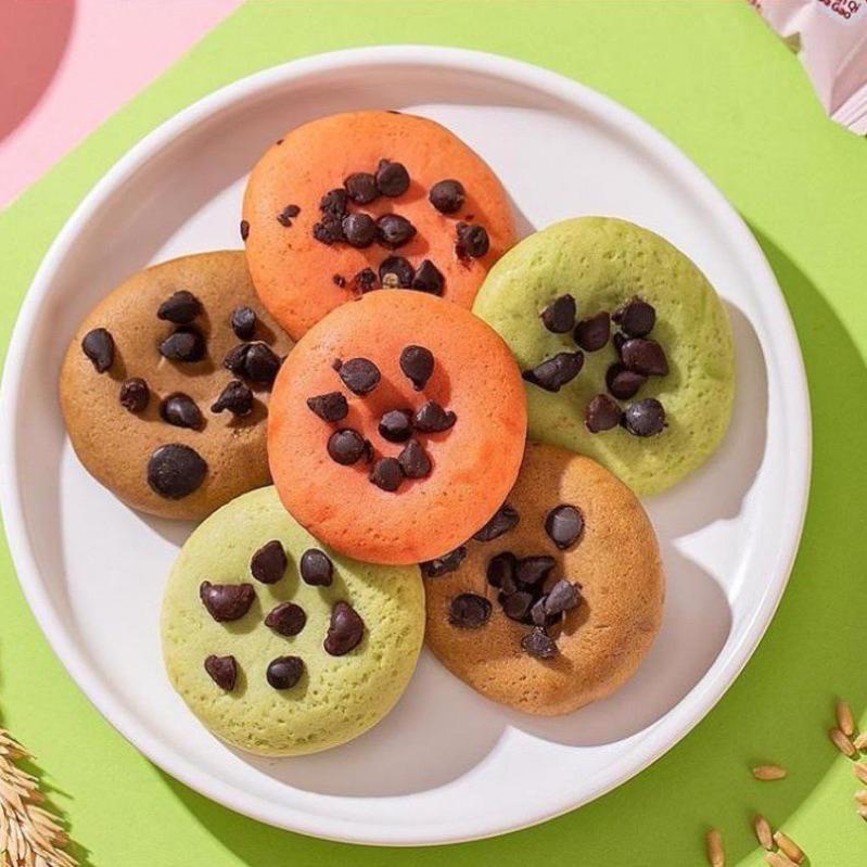  Bánh quy socola nhân mochi sữa chua túi 1kg mix nhiều vị 