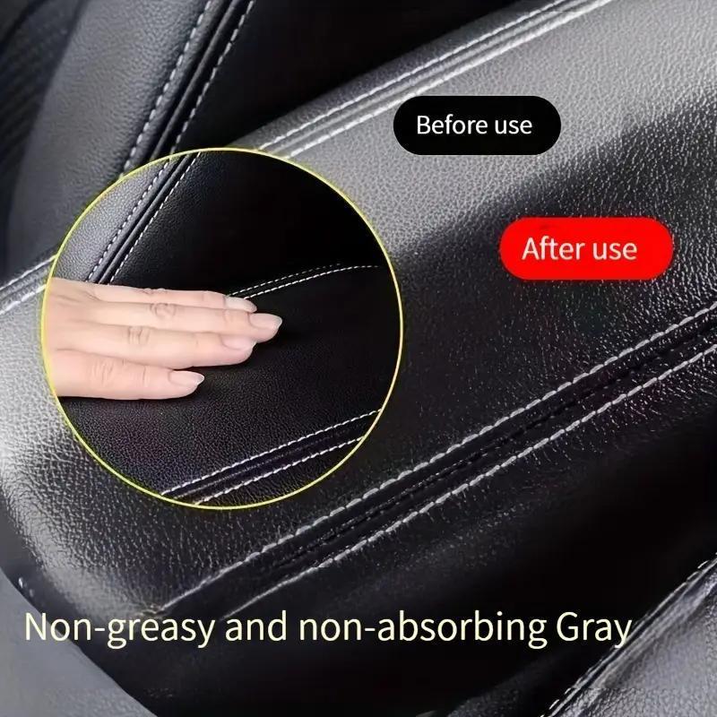 Product Introduction of Car Leather Seat Maintenance Care Oil, 1 Count Multifunctional Leather & Interior Cleaning Care Cream, Professional Car Interior Care Product 6