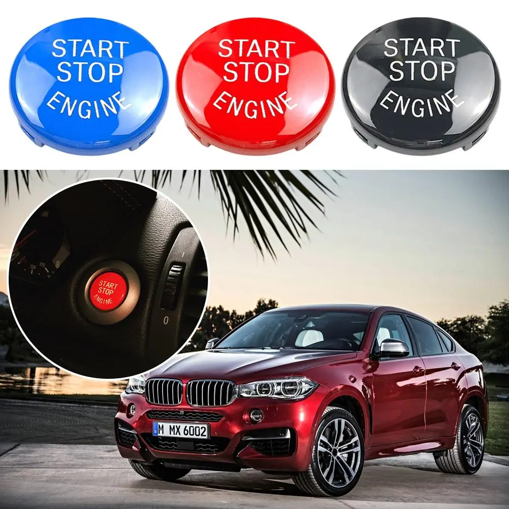 For BMW One-button Start Button Sticker Replacement Start-stop New And Old Models E901234567 Series X1345M345F30