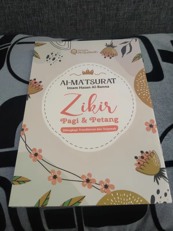 Almatsurat Zikir Pagi dan Petang - Ukuran A5 Quran AL-QUDWAH buku  tata 2