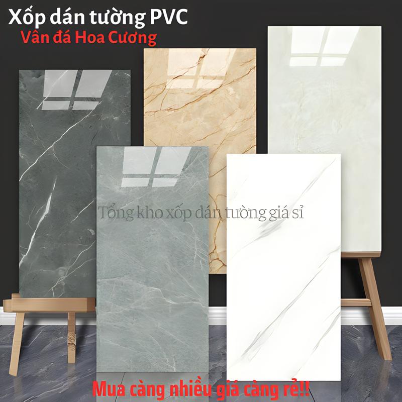 Set 30 Miếng xốp PVC Dán Ốp Tường Vân Đá Hoa Cương Tiện Dụng Có Sẵn Keo Dán KT 60*30cm Vietnam Cách âm Vietnam Hấp thụ âm thanh