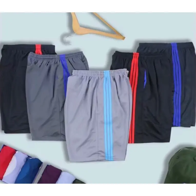 COMBO 5 QUẦN ĐÙI THUN NAM 3 nhà Kiểu dáng thể thao - Bình Dân (4 size từ 45kg - 85kg) Sport