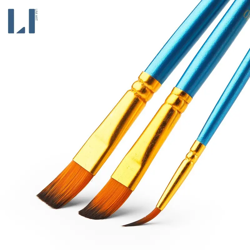 Bộ 12 cọ vẽ gỗ màu nước, acrylic, sơn dầu, goauche,... nhiều kích thước, chuyên dụng vẽ tranh, tô tranh số hóa 2
