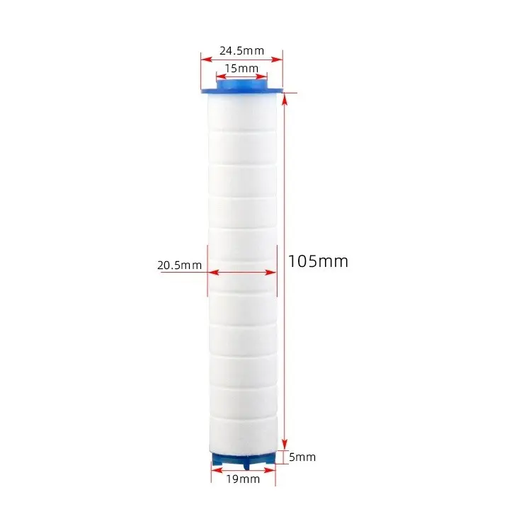 Bathroom PVC Cotton Filter Shower Head Three Gears With 3pcs Filter /1PC Filter 3