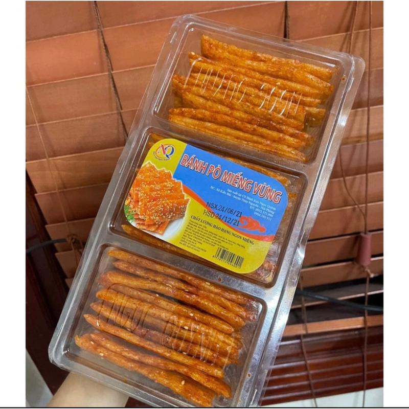 Bánh Bò Quẩy Hộp Bánh Bò Xiên Vừng Bò Vừng Miếng Loại Hộp Đặc Biệt Thơm Ngon Date Mới 7