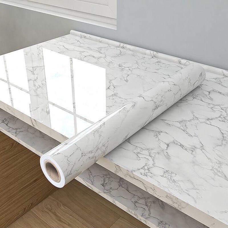 Khổ Rộng 80cm - Giấy dán tường bếp tráng nhôm dán bếp dán bàn cách nhiệt chống thấm hàng cao cấp mẫu mới mã TD201 Decal Decor Phòng