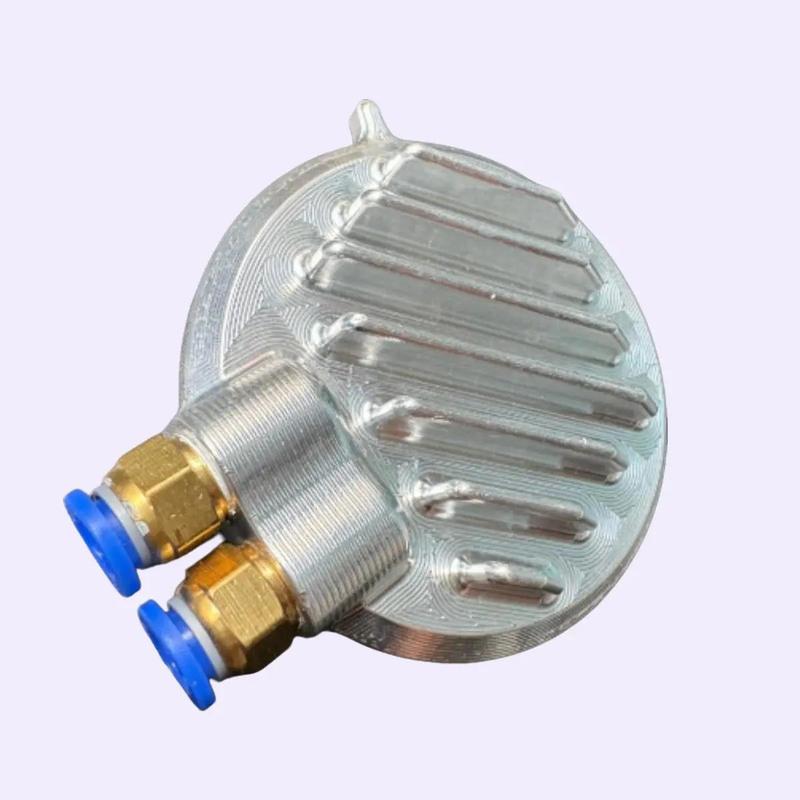 Nắp tròn CNC cho xe Wave / Dream với ống thông hơi và cảm biến nhiệt Fi (có đầu cos) - Phụ Tùng Phụ Kiện nắp nhôm cnc đỏ