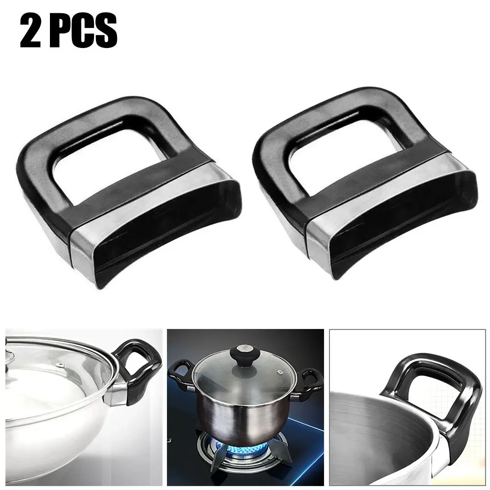 2pcs Replacement Side Handles for Cooker Steamer Stockpot Pan Pot Cookware Part