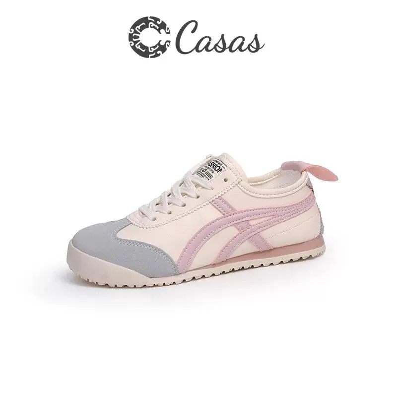 kasut tiger Dexun shoes women's flat sports shoes with good shock