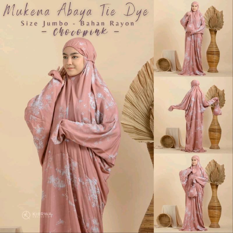 Mukena Terusan Khas Bali |Bahan Rayon Tiedye 1
