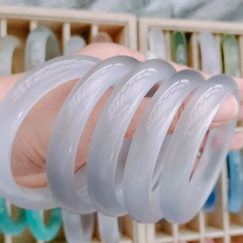 (kèm hộp) vòng bản mắc mèo màu ánh tím 12mm.( thích hợp cho mệnh Thổ -Hỏa)