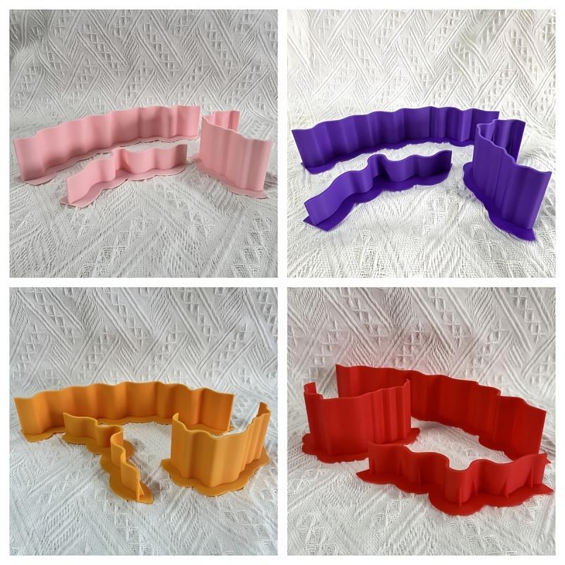3D Printed Fish Tank Decoration board, 3 Counts/set Artificial Hill Shaped Decoration board, Fish & Shrimp Habitat board, Aquarium Decoration 5