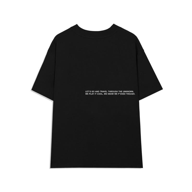 Áo thun unisex HEAVEN DON’T STOP , vải thun cotton 2 chiều định lượng 250gsm 2