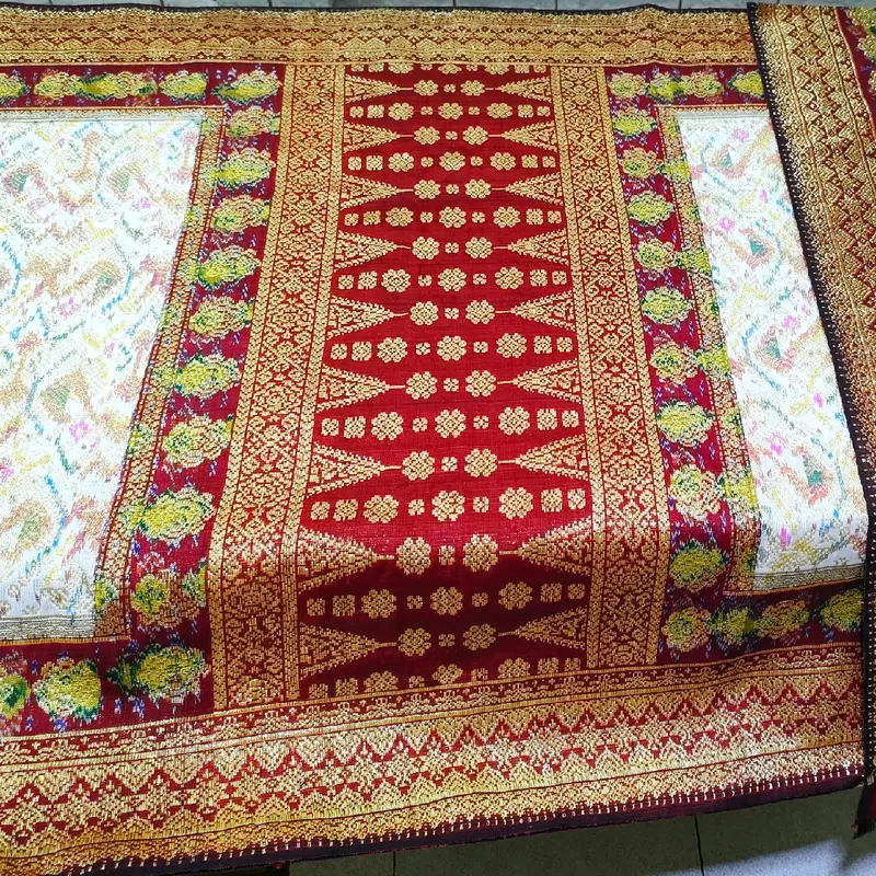 Songket Palembang Asli Motif Limar Tiga Negeri 0