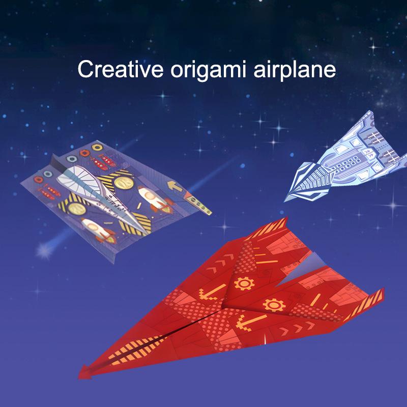 Từ Điển Origami Cho Người Mới Bắt Đầu, Máy Bay Giấy 3D Đầy Màu Sắc, Đồ Chơi Tự Làm Cổ Điển Sáng Tạo, Dành Cho Trẻ Em, Gấp, Thích Hợp Cho Trẻ Em 0