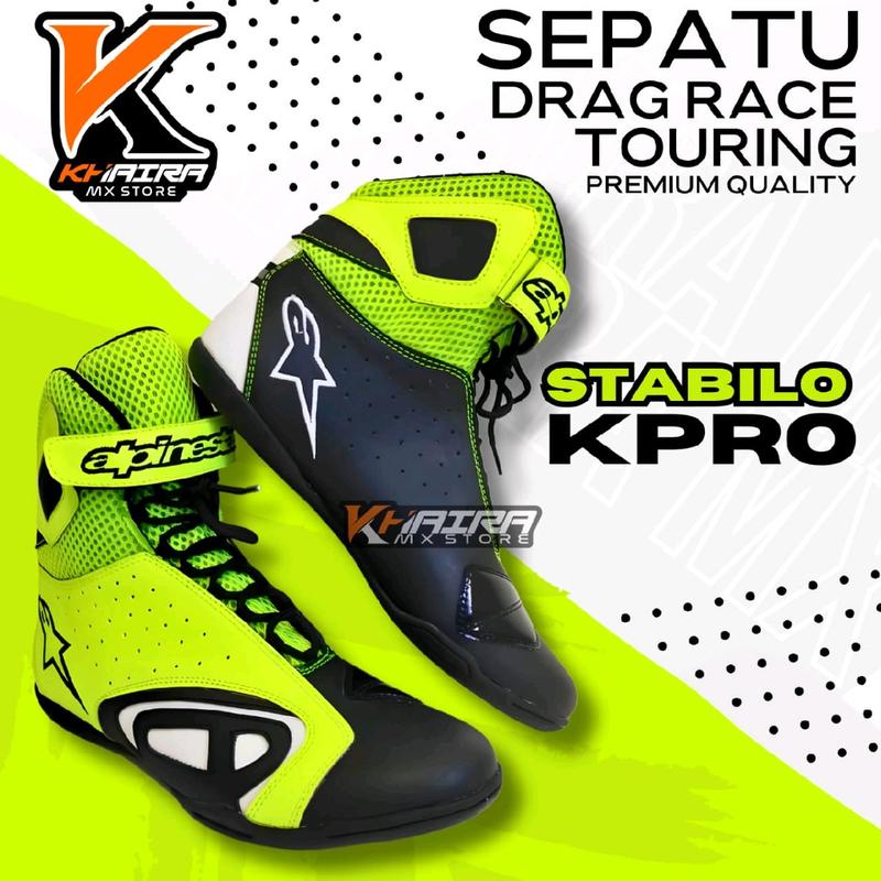 Sepatu drag bike race K-pro/sepatu touring 01 3