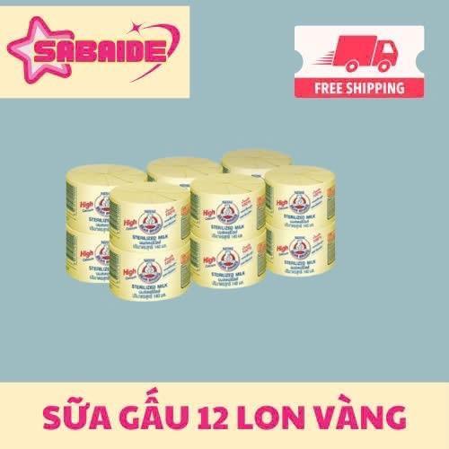 Sữa Gấu Nestle Thái Lan 140ml 12lon- sữa tươi