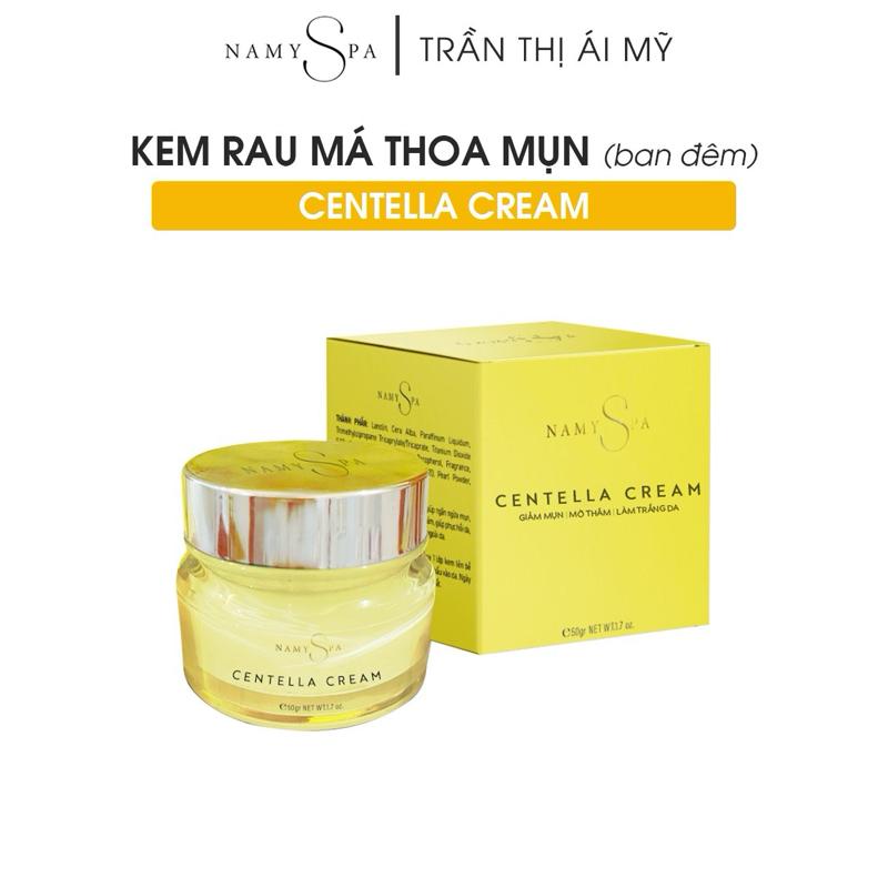 Kem Rau Má Thoa Mụn CENTELLA CREAM Namy Spa 10gr - Hỗ Trợ Chăm Sóc Da Làm Đẹp Da Dưỡng Da Cấp Ẩm Skincare Nam Nữ Women Nên Kết Hợp Serum Chấm Mụn