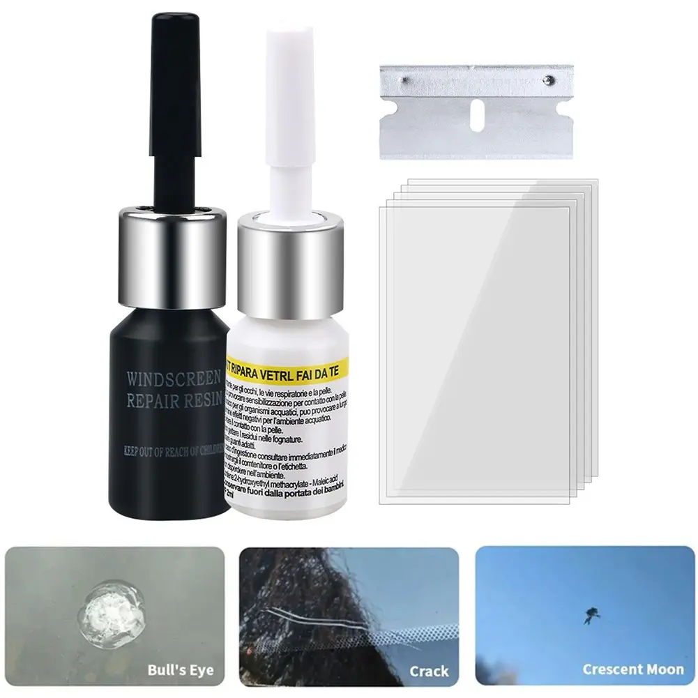 Bộ Phục Hồi Vết Xước Kính Ô Tô, Phục Hồi Kính Chắn Gió, Phục Hồi Vết Nứt Kính Ô Tô, Phục Hồi Kính Chắn Gió, Thích Hợp Cho Các Vết Xước