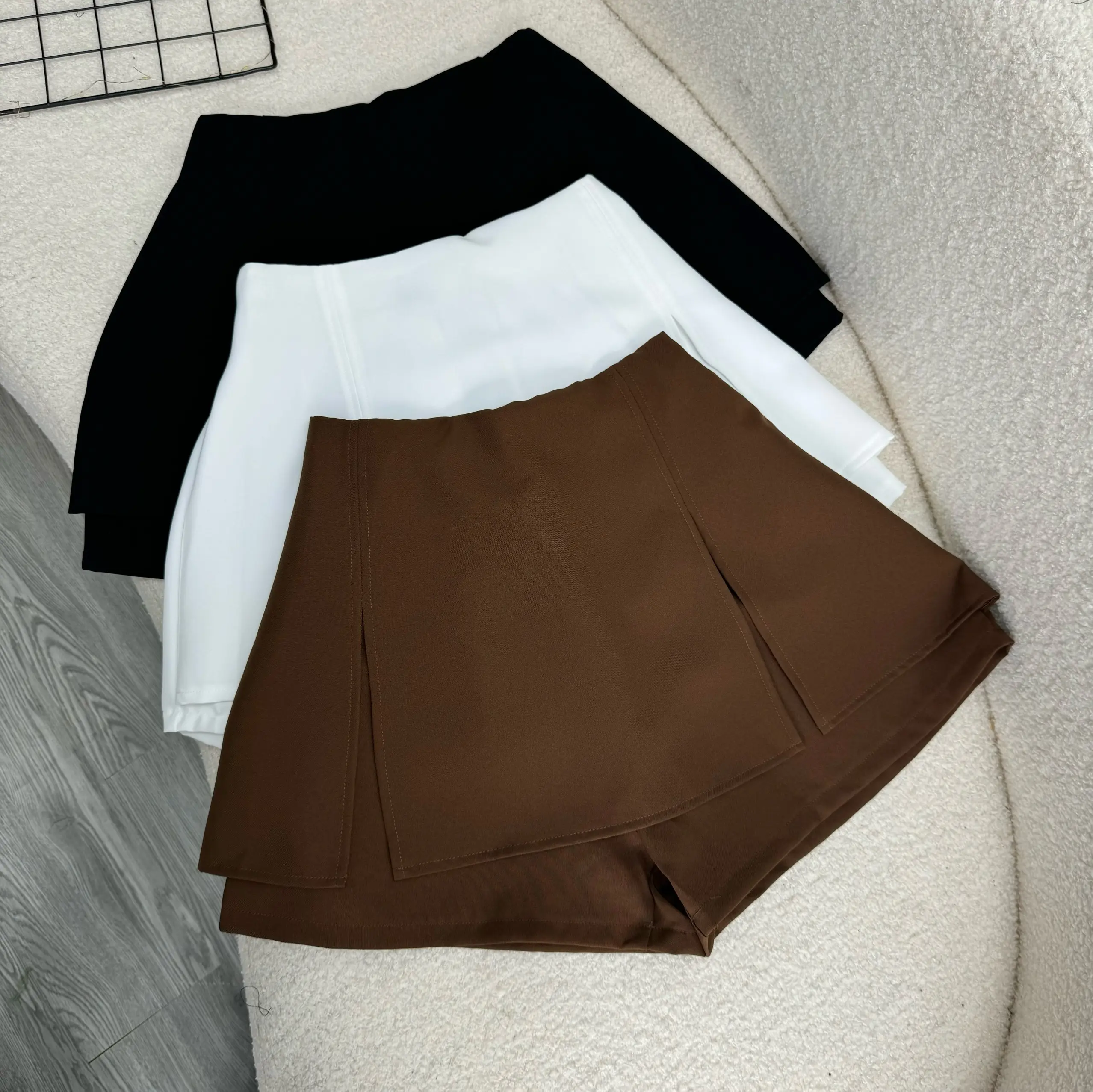 Quần váy nữ bigsize 50-95kg thời trang vải mềm mại đứng phom khóa kéo dáng A - GVC Pants