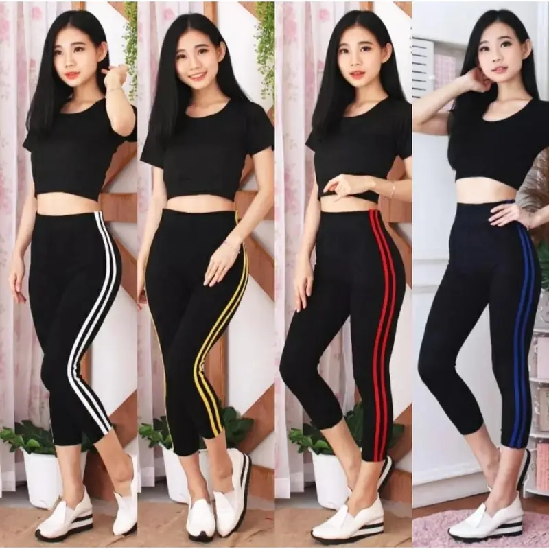 Legging 7/8 2 Warna/legging wanita/legging olah raga/legging Nyaman 4